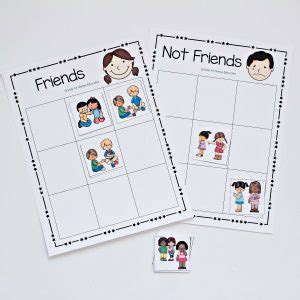 Friendship Small Pack - 6 Activities - Stay At Home Educator