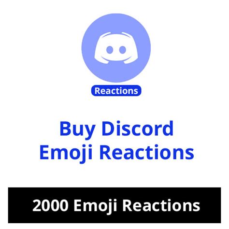 Buy Discord Emoji Reactions For Just Rs.360 for 100 Reactions - QQHippo.In