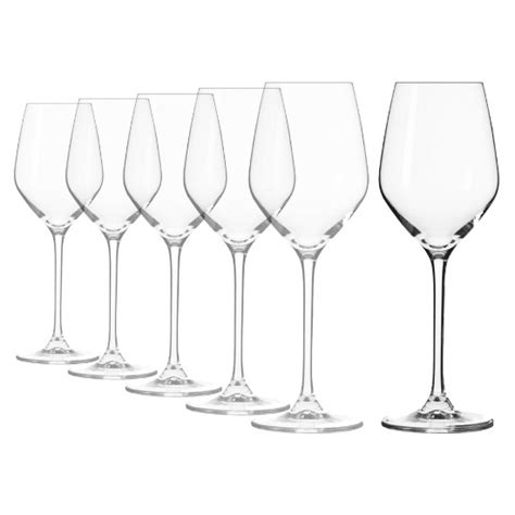 Juego De Copas De Vino Blanco Splendor Ml Krosno Kitchenshop