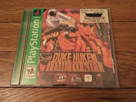 Duke Nukem Time To Kill Sony Playstation For Sale Online Ebay