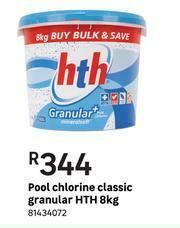 Hth Pool Chlorine Classic Granular Kg Offer At Leroy Merlin