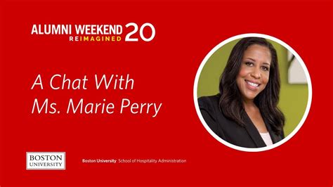 A Chat With Ms Marie Perry Youtube