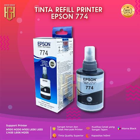 Jual Tinta Epson Black Tinta Printer M L M M M L