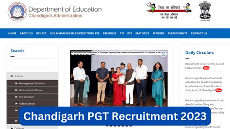 Chandigarh Pgt Recruitment Result Out For Written Exam Examzy