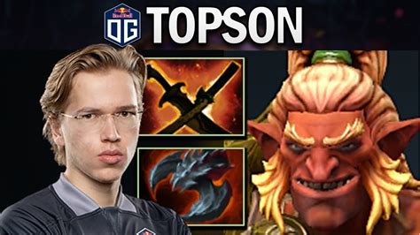 OG TOPSON TROLL WARLORD WITH SNY SATANIC DOTA 2 7 23 GAMEPLAY YouTube