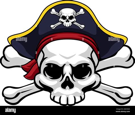 Skull And Crossbones Pirates Stock Vector Images Alamy