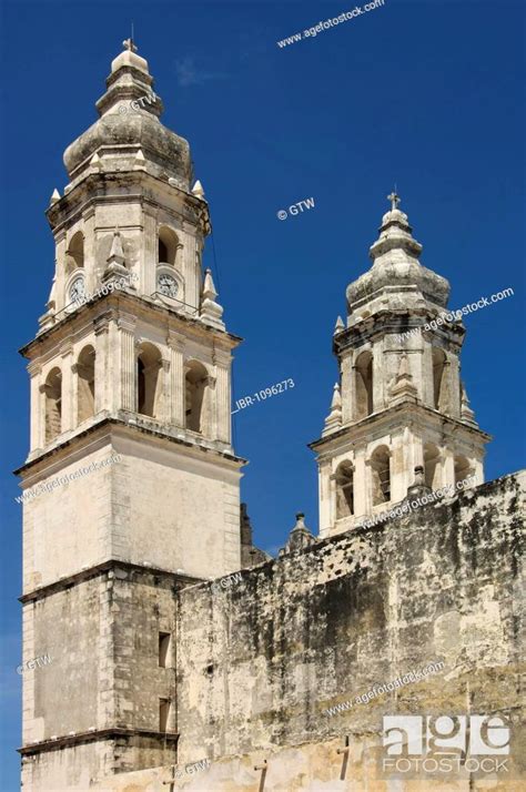 Historic Town Campeche Cathedral Of Nuestra Senora De La Concepcion