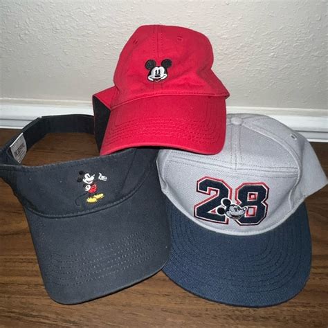 Disney Accessories Walt Disney World Hats Bundle For Disney Lovers