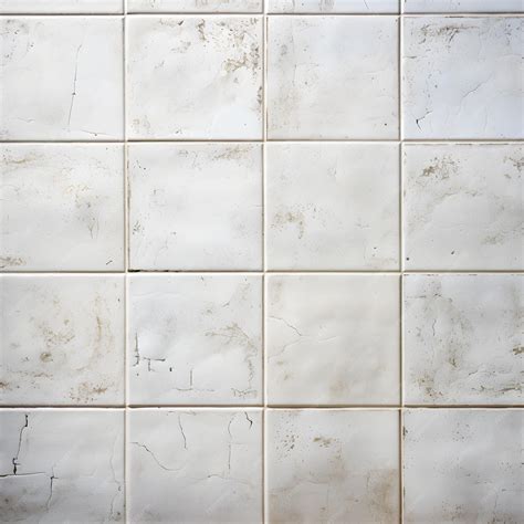 Premium AI Image | Ceramic White Tile Texture Pattern