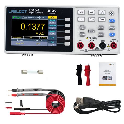 Buy lablootLB1041 USB Digital Multimeter, 3.7Inch LCD Screen 55000 ...