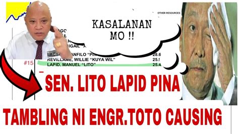 Tambling Si Sen Lito Lapid Pang Na Lang Sa Latest Survey Dahil Ba