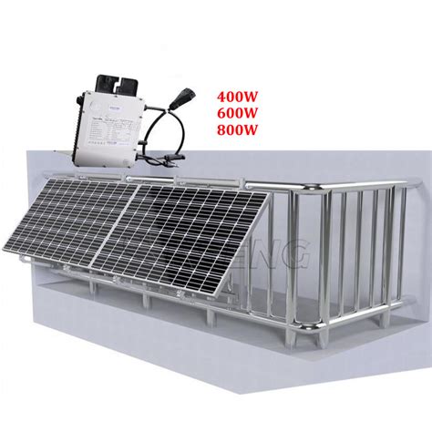 Complete Mini Solar Balcony Kit Micro Inverter Solar System