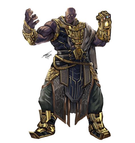 Dnd Avengers Thanos By Frostllamzon On Deviantart