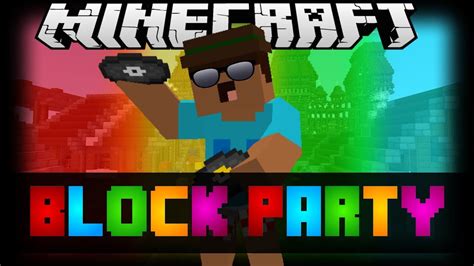 Minecraft Block Party Minecraft Mini Game YouTube