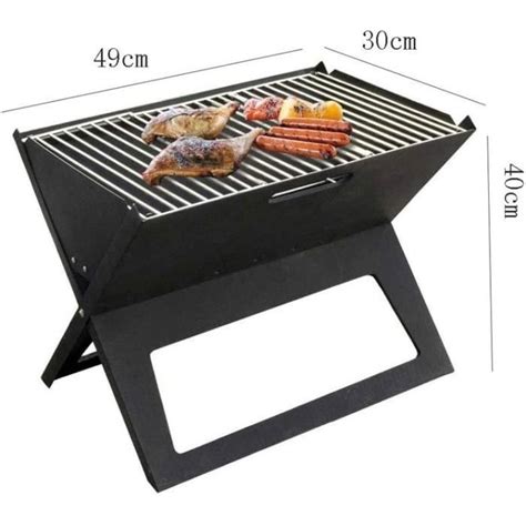 Grill Ext Rieur Pliant Barbecue Charbon De Bois Grill Portable