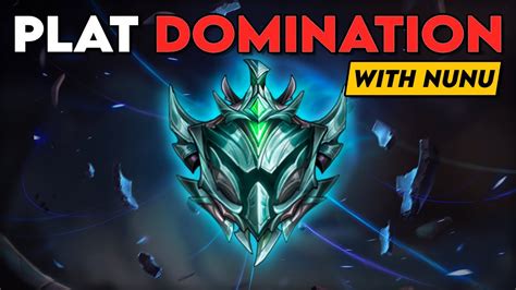 PLAT DOMINATION WITH NUNU S13 Jungle Nunu Gameplay Guide YouTube