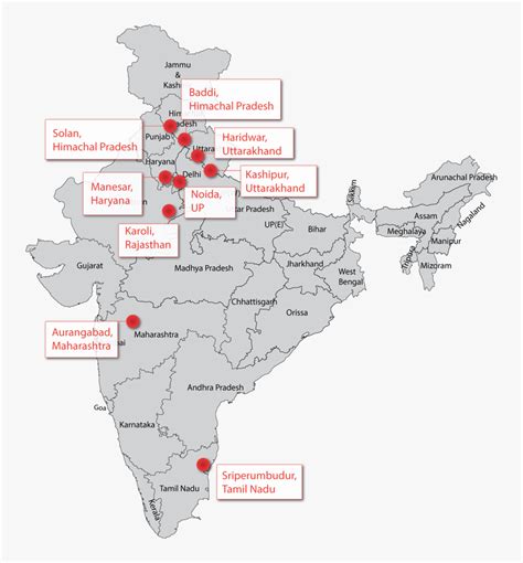 India Map - Coorg In India Map, HD Png Download , Transparent Png Image - PNGitem