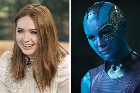 Karen Gillan Nebula Transformation