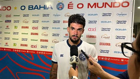 Cauly garante que Bahia vai confiante para decisão pela Copa do Brasil