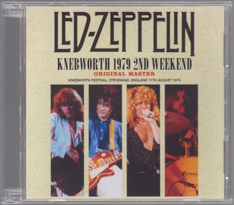 Letaoled Zeppelin Knebworth Nd Weekend Original