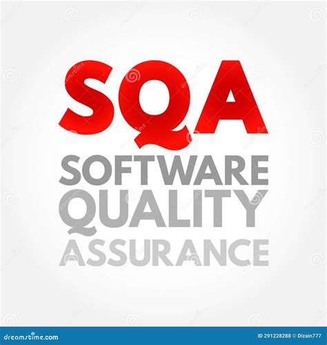 Sqa Software Quality Assurance Practice Of Monitoring The Software Engineering Processes And