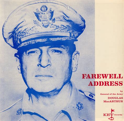 Farewell Address : General Douglas MacArthur : Free Download, Borrow ...