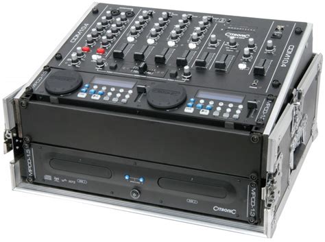 Citronic CDM10 4 USB 14 Input 19 Rack DJ Mixer