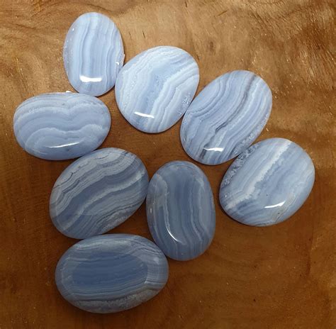 Chalcedon Blau Steintruhe Mineralien Und Feine Accessoires