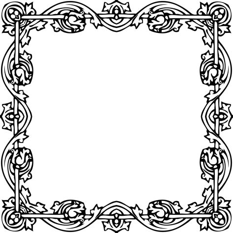 Free Victorian Clip Art Borders Frames Infoupdate Org