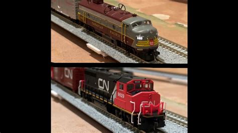 New N Scale Dcc Sound Locomotives That I Got Rapido Cp Fp A And