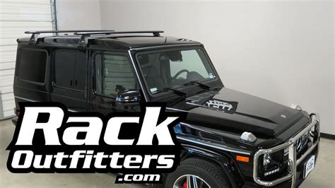 Mercedes Benz G Class With Rhino Rack Vortex Rl150 Roof Rack From Rack Outfitters Youtube