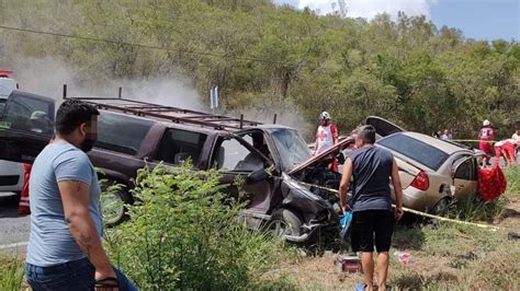 Mueren Bebé Y Adulto En Aparatoso Accidente Automovilístico En