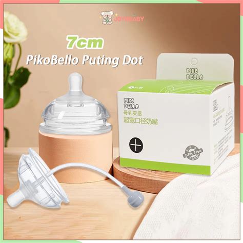 Jual JOYOBABY 7cm PIKO BELLO Ganti Dot Botol Susu Natural Piko Bello