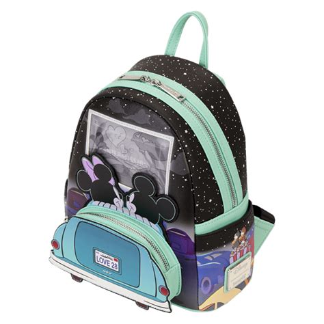 Mickey And Minnie Date Night Drive In Mini Backpack Loungefly