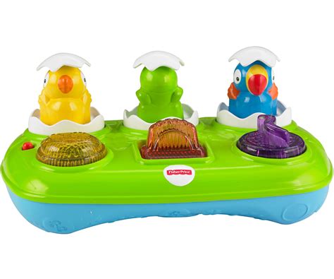 Бебешка играчка - Занимателна играчка Fisher Price, подскачащи пилета ...