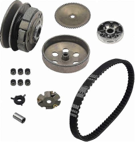 cc cc cvt clutch pulley assembly   belt  scooters fruugo uk