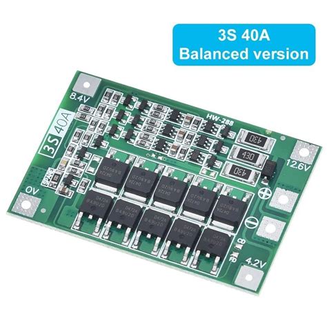 BMS 3S 40A, 60A , BMS 4S 40A плата для li ion аккумуляторов: 45 грн ...