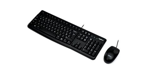 Logitech Desktop Mk120 Desktop Set Schwarz De Layout