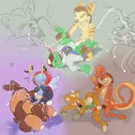 Post 1166763 ArgonVile Crossover Daxter Fox McCloud Jak And Daxter