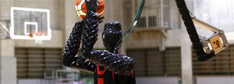 Basketball Shooting Robot Doesnt Miss At Olympics The Path To Gods