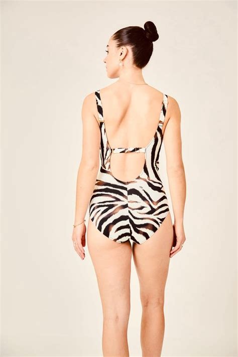 Corrigerend Badpak Dames Nieuwe Collectie Luxe Gedurfde Zebraprint Bikini Badmode Bol