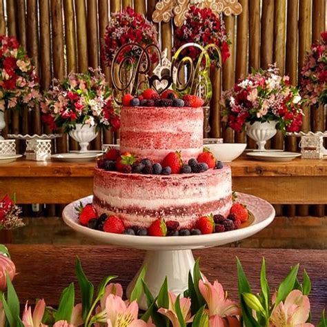 Tudo Sobre O Naked Cake Universo Das Noivas