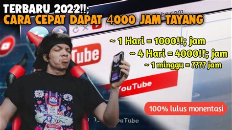 Terbaru Cara Cepat Tembus Jam Tayang Lulus Monent