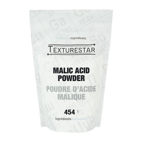 Texturestar Pure Malic Acid Powder 454g 1 Lb