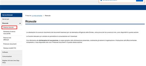 Come Visualizzare Le Ricevute Dell Agenzia Delle Entrate