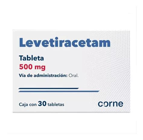 Levetiracetam 500 Mg Caja Con 30 Tabletas Corne Laboratorios MercadoLibre