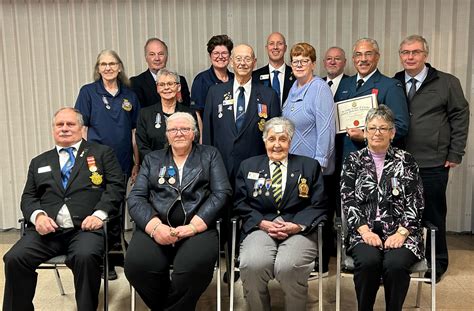 The Air Cadet League Of Canada Honours Local Volunteers