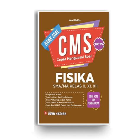 Jual Buku Bank Soal Cms Cepat Menguasai Soal Fisika Smama Kls X Xi Xii Hots Buku