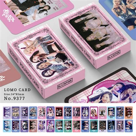 Blackpink Album Born Pink Photocard Double Sided Color Printing Lomo