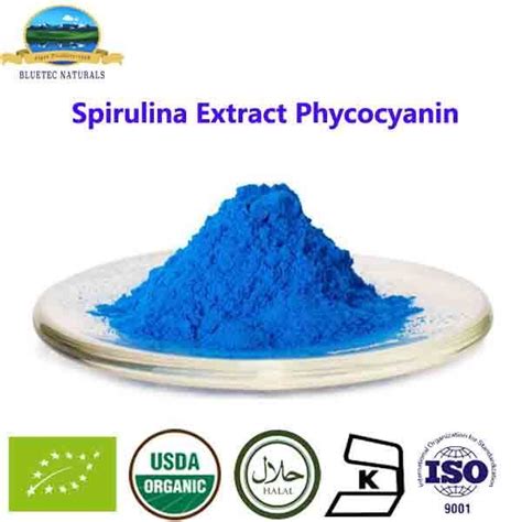 Spirulina Extract Pure C Phycocyanin Spirulina Powder Phycocyanin Colorant And Phycocyanin